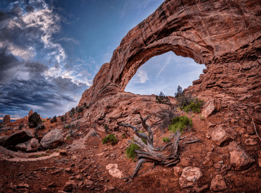 North Window Arch