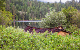 Little Cabin On A Lake