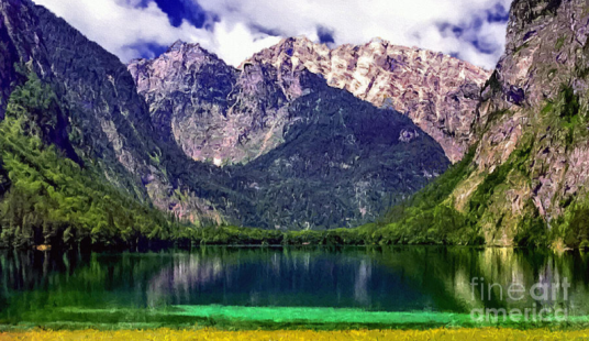  Grand Tetons National Park Painting