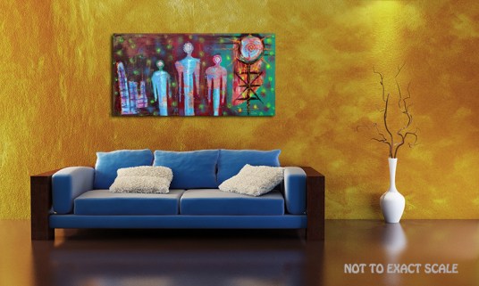 Home World by Laura Barbosa - Modern Art 2