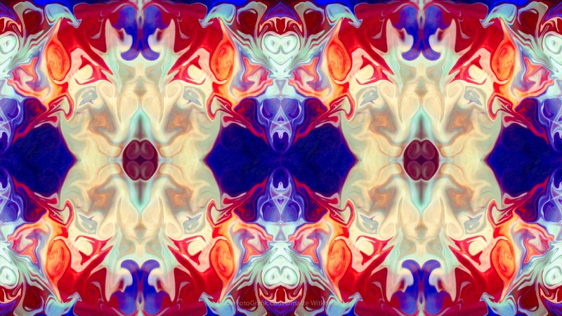 Facing The Unknown Abstract Healing Artwork by Omaste Witkowski