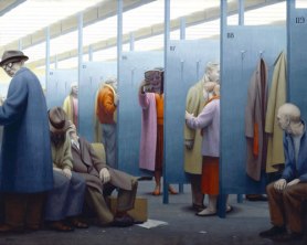 George Tooker - The Waiting Room