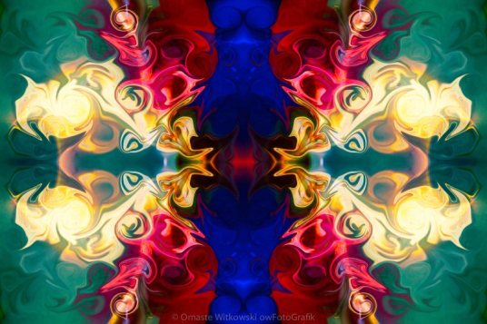 Welcoming A New Reality Abstract Pattern Artwork by Omaste Witkowski_