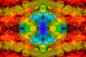 Diamond In The Rough Abstract Pattern Artwork by Omaste Witkowsk