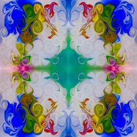 Exploring Life's Mysteries Abstract Pattern Artwork by Omaste Witkowski owFotoGrafik.com