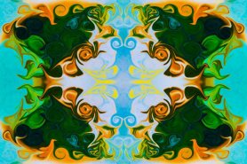 Growing New Light Abstract Healing Art by Omaste Witkowski owFotoGrafik.com