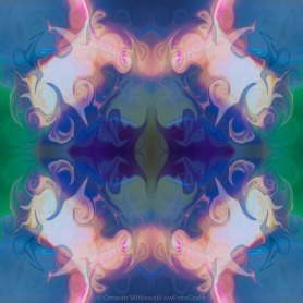 Merging Fantasies Abstract Pattern Artwork by Omaste WItkowski owFotoGrafik.com