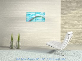 Look To The Sky by Laura Barbosa - modern art