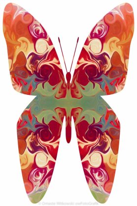 Brilliant Butterfly Wings Abstract Garden Art By Omaste Witkowski owFotoGrafik.com