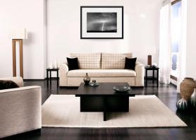  Lightning Strikes Following the Rain BWSC Art Print