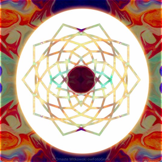 1000 Petalled Lotus Abstract Chakra Art by Omaste WItkowski owFotoGrafik.com_