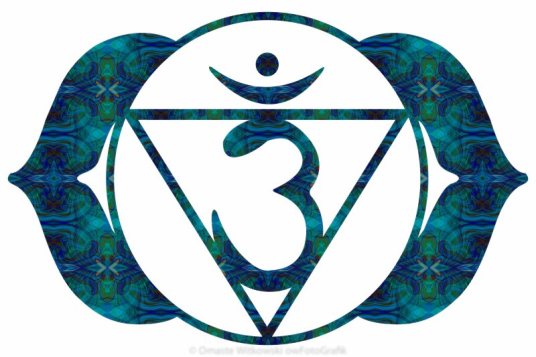 Anja Abstract Chakra Art by Omaste Witkowski owFotoGrafik.com