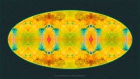 Colorful Pattern Of Existence Abstract Pattern Artwork by Omaste