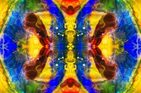 Mysterious Dimensions Abstract Pattern Artwork by Omaste Witkowski owFotoGrafik.com