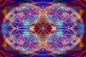 Sahasrara Abstract Chakra Art by Omaste Witkowski owFotoGrafik.com