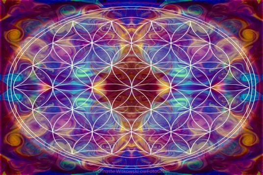 Sahasrara Abstract Chakra Art by Omaste Witkowski owFotoGrafik.com