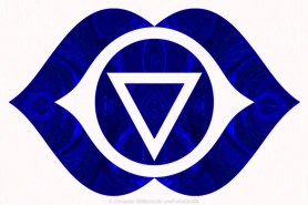 Third Eye Abstract Chakra Art by Omaste Witkowski_