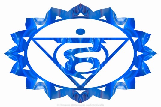 Vishuddhi Abstract Chakra Art by Omaste Witkowski owFotoGrafik.com