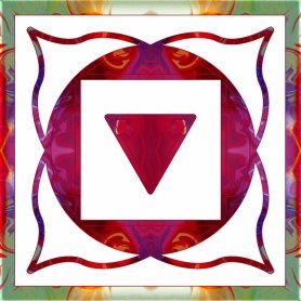 Stabilized Emotions and Thoughtful Feelings Abstract Chakra Art by Omaste WItkwski owFotoGrafik.com