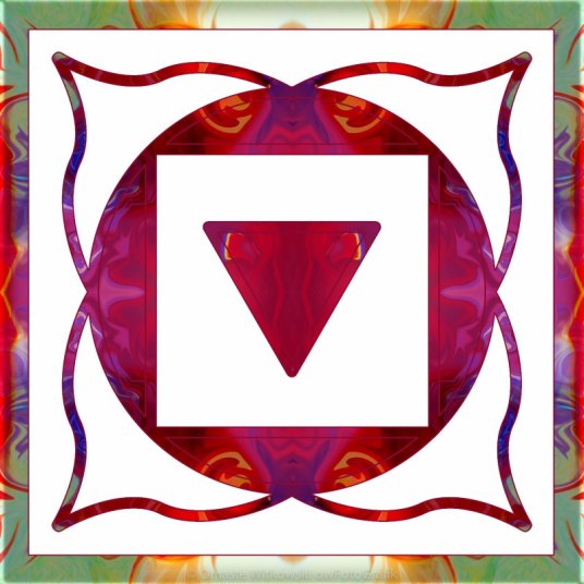 Stabilized Emotions and Thoughtful Feelings Abstract Chakra Art by Omaste WItkwski owFotoGrafik.com