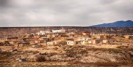 American Indian Village Art Print