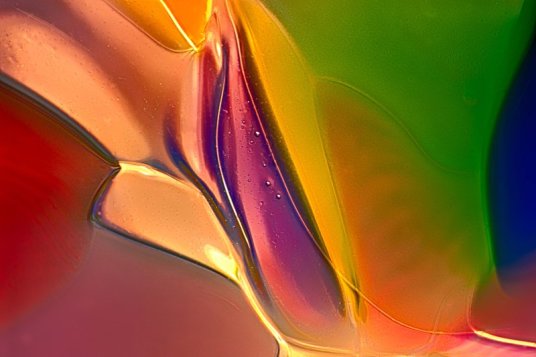 Colored Arrows Abstract Macro Glass Photography by Omaste Witkowski owFotoGrafik.com