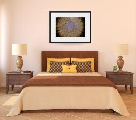 Psychedelic Dandelion Art Print