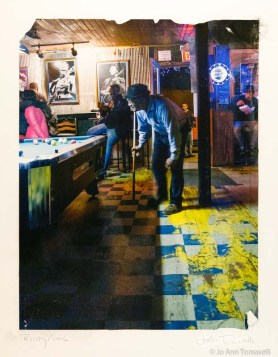 Polaroid transfer image art