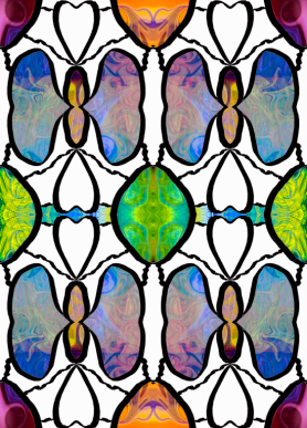 LAYER 3 &amp; Des &amp; Ill &amp; 1 color semi transparent