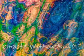 Underwater Whimsy Textured Abstract by Omaste Witkowski owFotografik.com