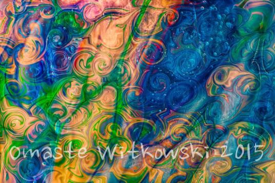 Underwater Whimsy Textured Abstract by Omaste Witkowski owFotografik.com