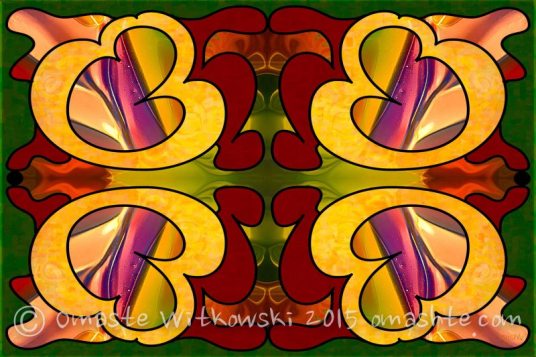 Conscious Cooperations Abstract Art by Omashte