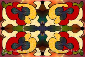 MultiDimensional Directions Abstract Art by Omashte